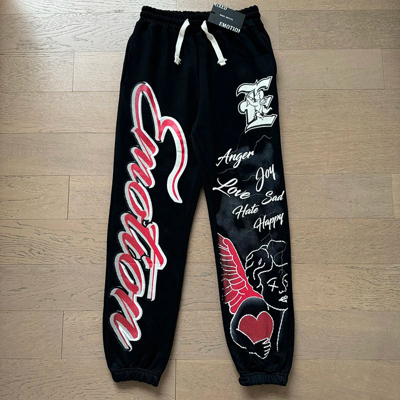 Calça Moletom Streetwear Masculina - Sweatpants Casual Premium
