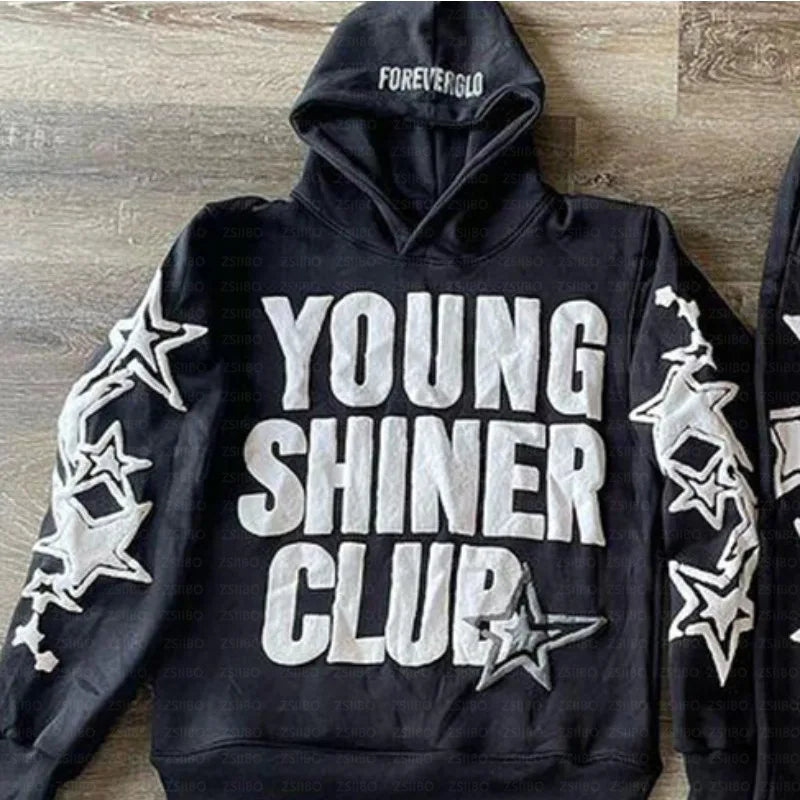 Men Fashion Long Sleeve Hoodies Women Cool Casual Harajuku Hip Hop Streetwear Pullovers Sweatshirts Sudaderas Loose