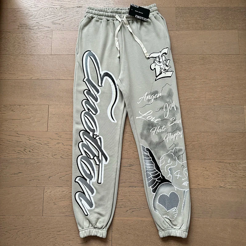 Calça Moletom Streetwear Masculina - Sweatpants Casual Premium