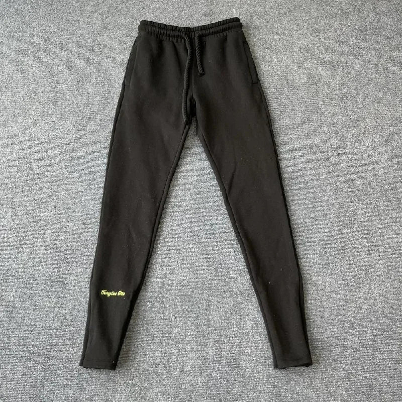 Fashion Street Casual Tracksuits Tops Long Pants Set Winter Cotton Hip Hop Men Women Unisex Hooded Sweatshirt Sports Trousers