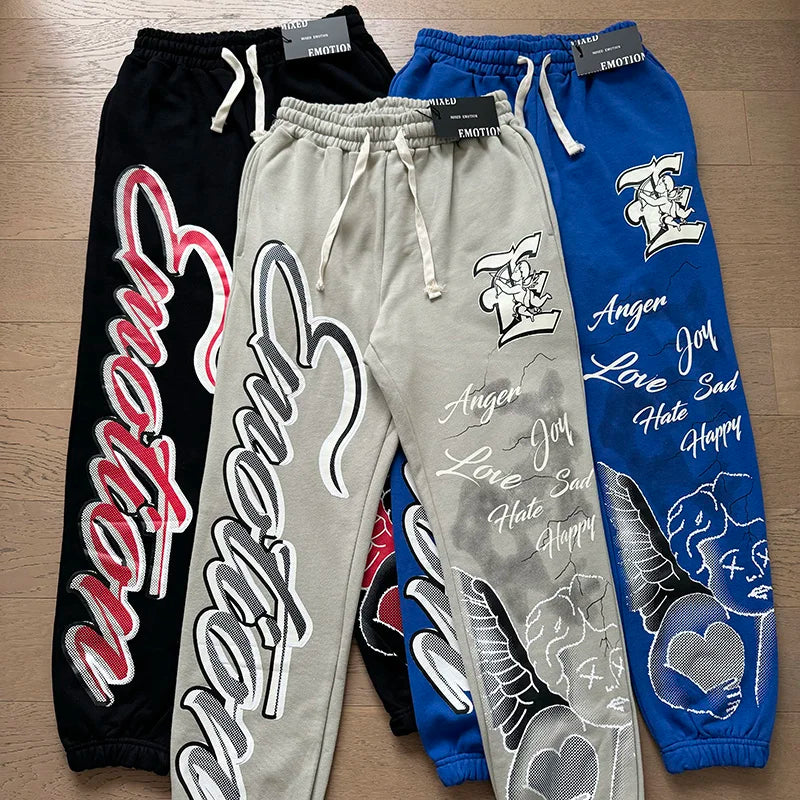 Calça Moletom Streetwear Masculina - Sweatpants Casual Premium