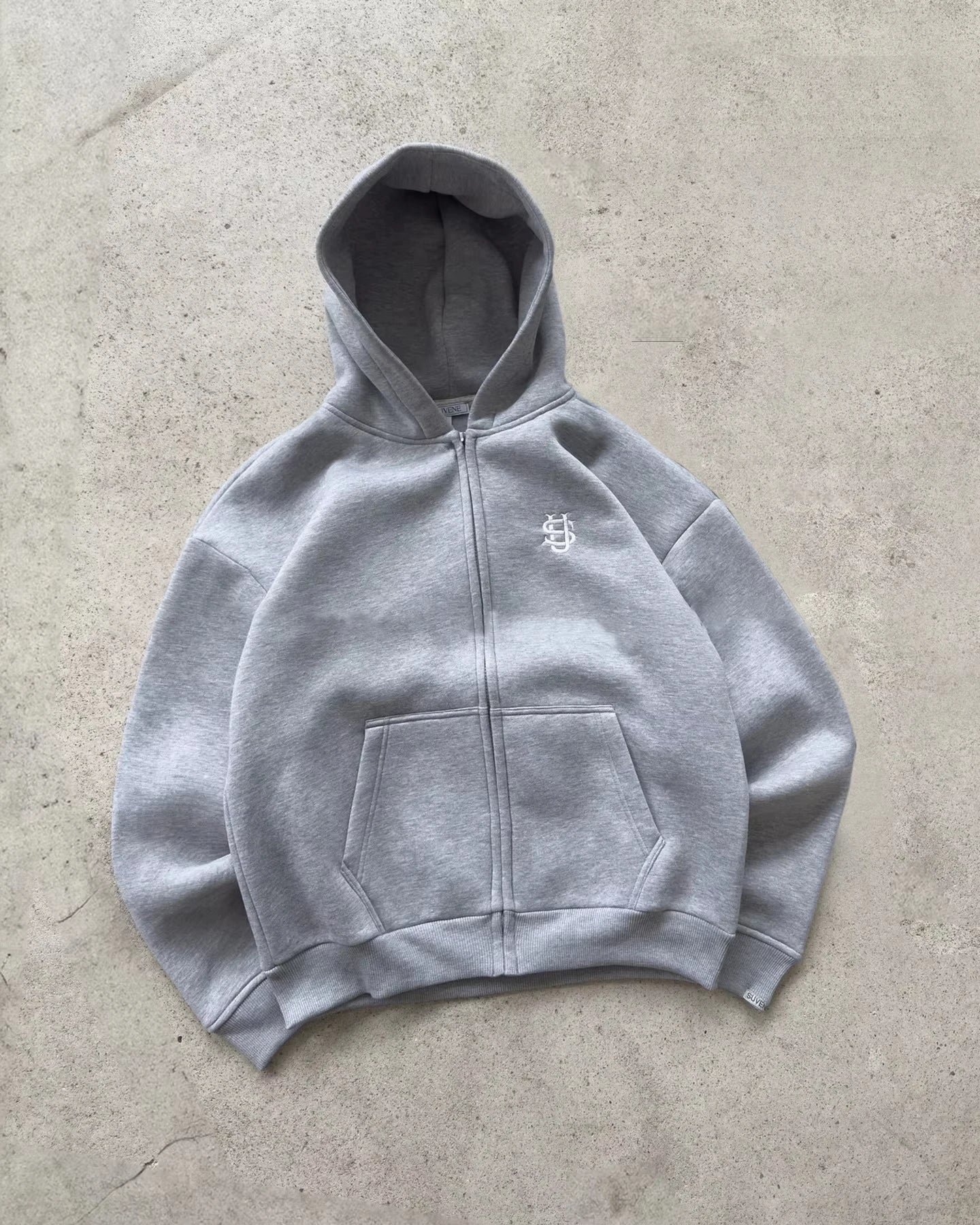 American Retro Casual Y2k Zip Up Hoodies Sweatpants Two-piece Suits Men Clothing Streetwear Gothic Joggers Couples Sweatshirts