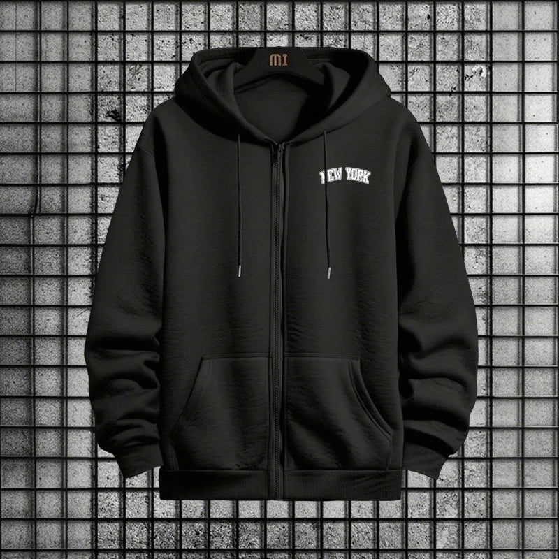 Urban Streetwear Outfit Fall Winter Casual Sportswear Womens Sporty Tracksuit Set 2025 New 2 Pieces Zipper Hoodie and Sweatpants